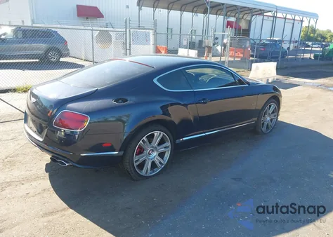 2015 Bentley Continental V8 S z USA, uszkodzony, nr VIN SCBFH7ZA0FC049703